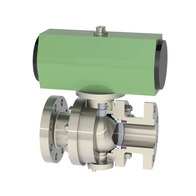 OpTB™ V-Notch Ball Trunnion Mounted Control Valve