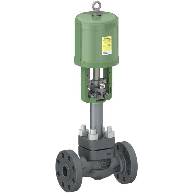 Trimteck OpGL Globe Control Valve 3d rendering