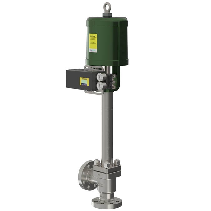 OpGL&trade; Cryogenic Angle Control Valve
