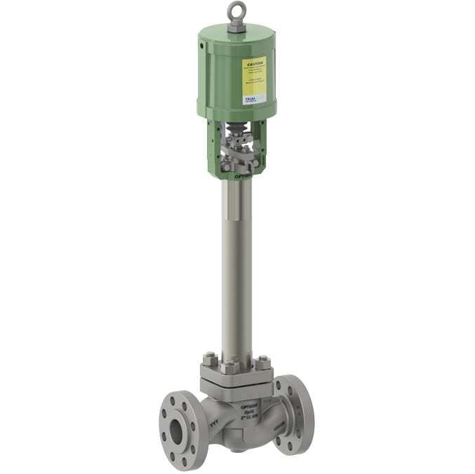 Trimteck OpGL Globe Control Valve 3d rendering