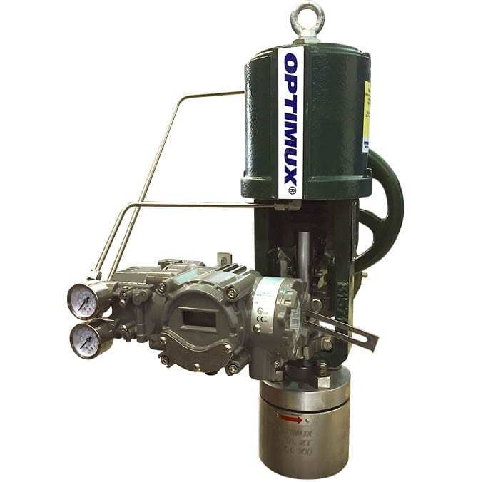 OpGL-XT Fabricated Angle Body Control Valve