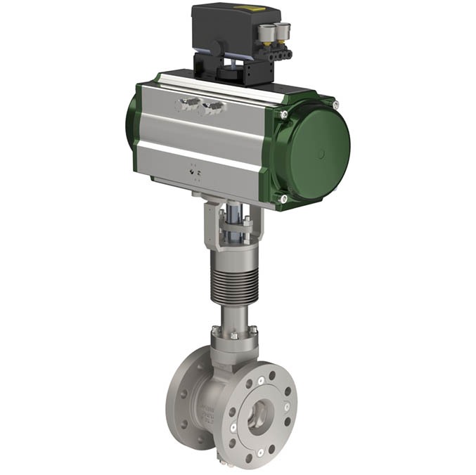 OpEXL&trade; Cryogenic Eccentric Plug Rotary Control Valve