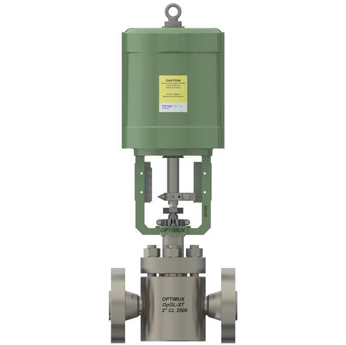 Trimteck OpGL-XT Fabricated Globe Body Control Valve 3d rendering