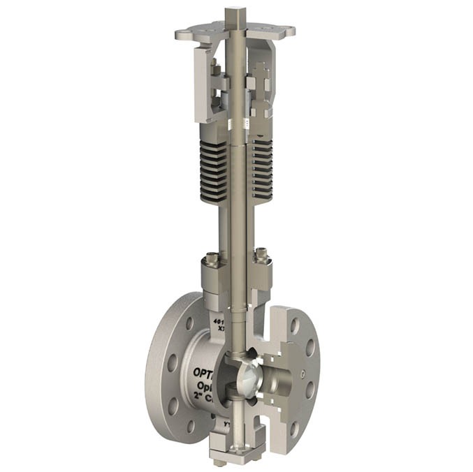 7-OpEXL Cryogenic Eccentric Plug Rotary Control Valve